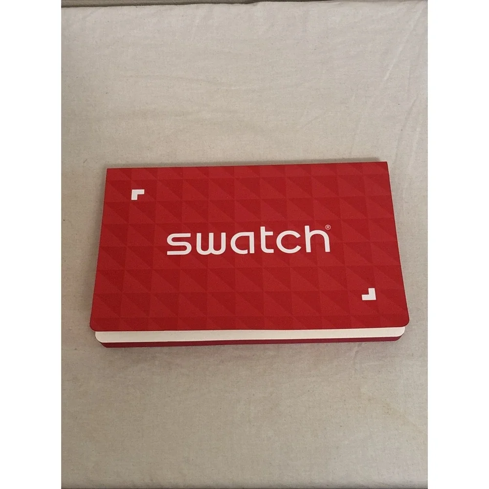 Swatch Promotional Giveaway Notebook Rare Red Dot Grid Journal Collectible